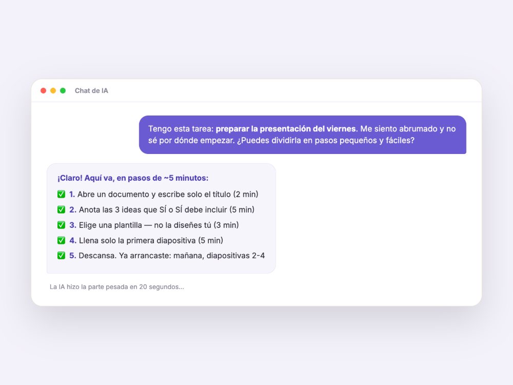Prompt en el chat de IA con su respuesta