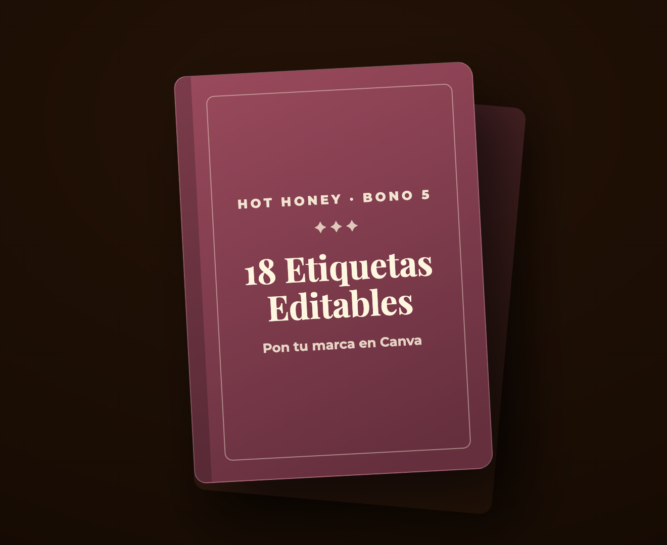 18 Etiquetas Editables